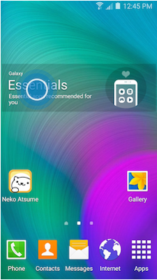 Виджет galaxy essentials что это за программа на андроид