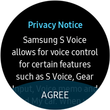 gear s3 voice commands