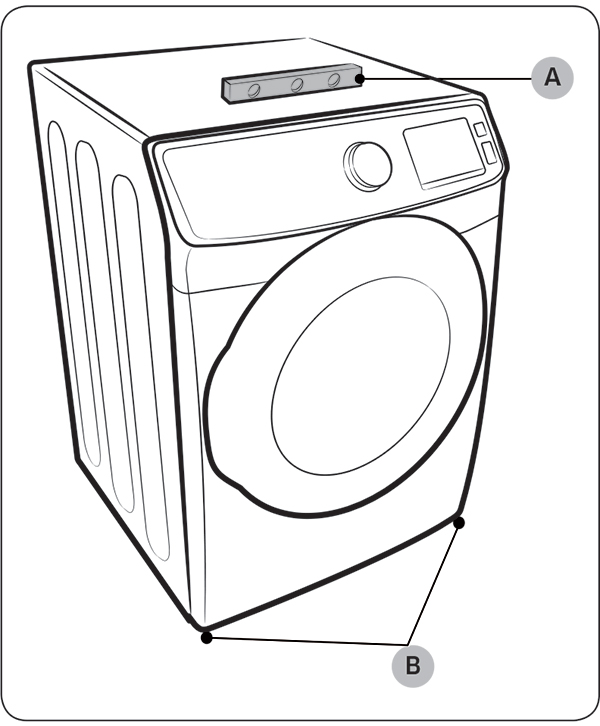 Dv50k7500ev How Can I Level My Electric Front Load Dryer 7 5 Cu Ft Dv50k7500ev Samsung Canada