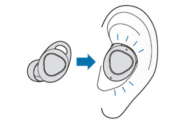 Gear IconX: How to wear the earbuds correctly (SM-R140) | Samsung Canada