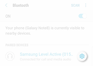 Unpair from a Bluetooth Device From Settings 1