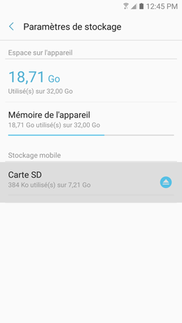 Galaxy A5 (2017): Insérer ou retirer la carte mémoire (SM-A520W)