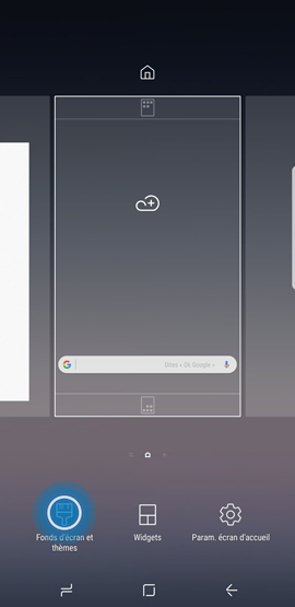 Galaxy Note8: Changer le fond d’écran (SM-N950W)
