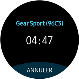 Gear Sport: Utiliser le contrôleur PowerPoint (SM-R600)