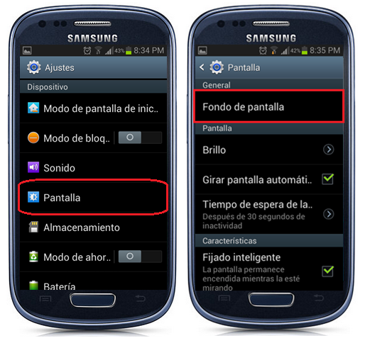 Galaxy: ¿Cómo configurar fondos de pantalla animados? | Soporte Samsung  Uruguay