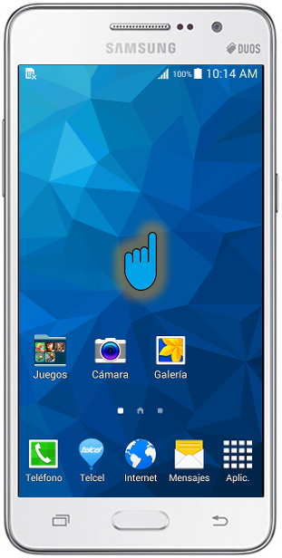 Coherente Crudo Hecho para recordar Samsung Galaxy Grand Prime: ¿Cómo agregar o eliminar pantallas de inicio? |  Samsung Argentina
