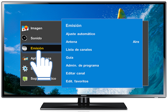 Smart TV/UN40F6100: ¿Cómo selecciono el tipoo de antena? | Samsung  Latinoamérica
