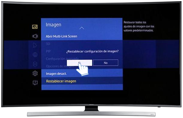 Restablecer Ajustes De Red Tv Samsung