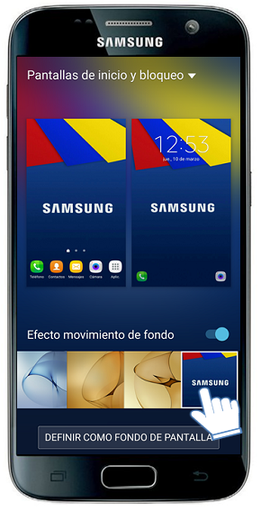 Galaxy S7: ¿Cómo cambiar el fondo de pantalla? | Samsung Latinoamérica