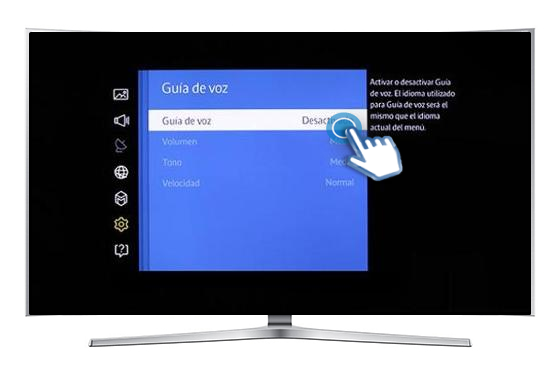 Como Activar Reconocimiento De Voz En Smart Tv Lg Smart TV Curvo/UN78JS9500 - ¿Cómo activar la Guía de voz? | Samsung