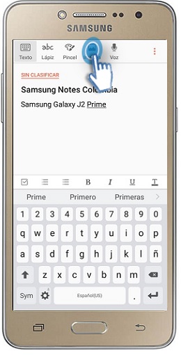 samsung j2 note
