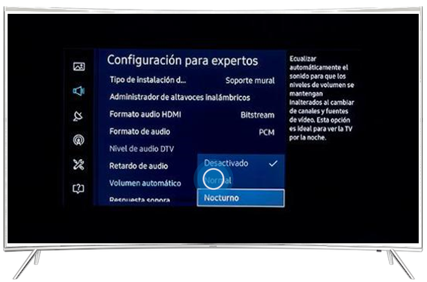 Negligencia Abandonado Pantano Cómo Configurar el volumen automático? | Samsung Perú