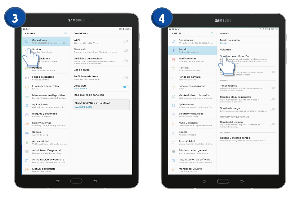 ¿cómo Cambiar El Sonido De Notificación Samsung Perúemk 5532