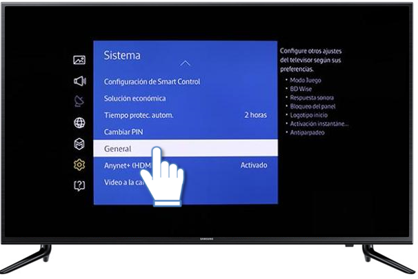Samsung Tv Desactivar Audio Para Ciegos
