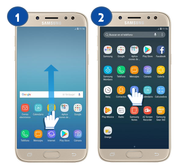 Galaxy J5 Pro - ¿Cómo saber cuanto espacio queda en tu celular? | Samsung CO