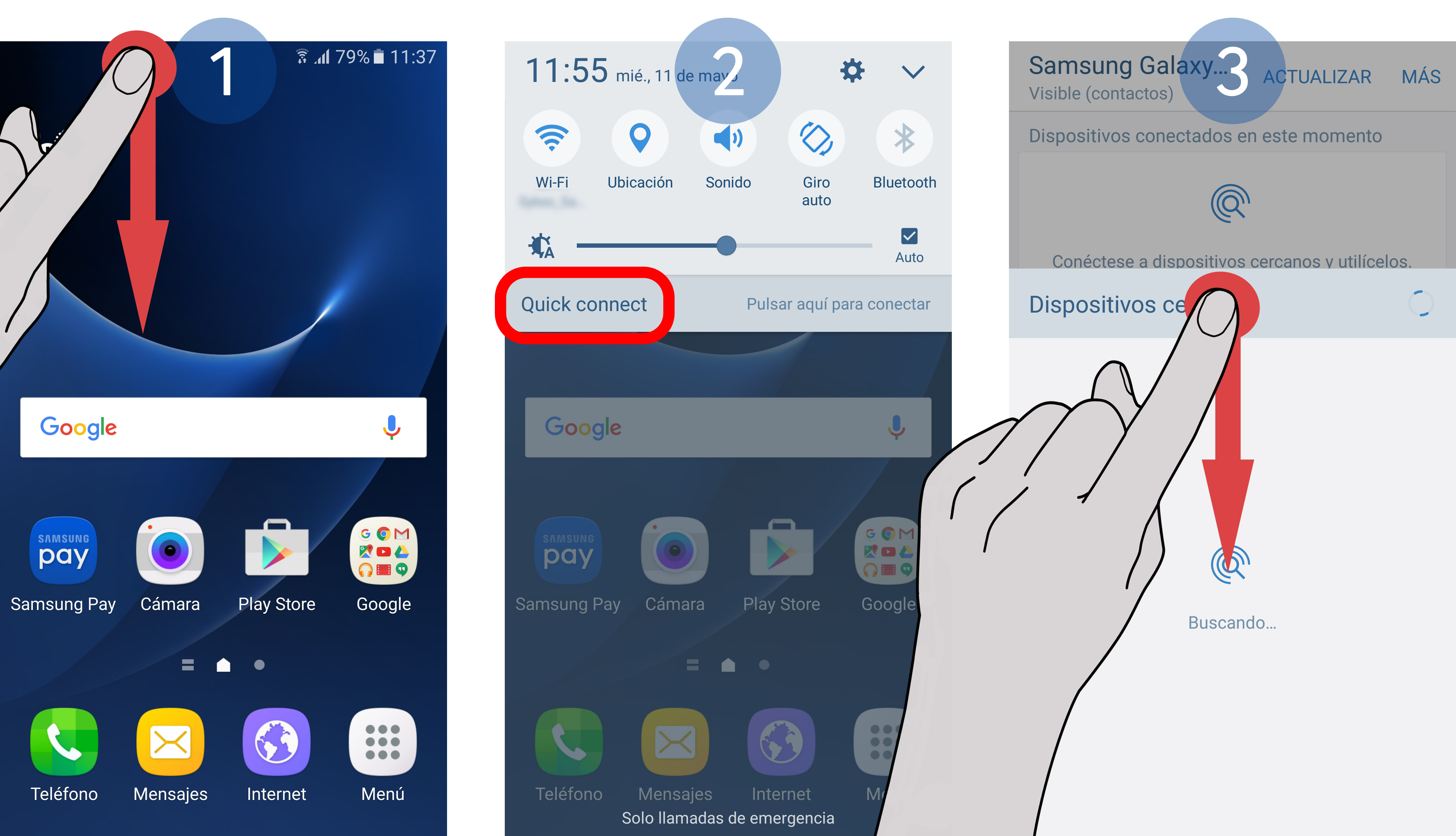 samsung quick connect disable