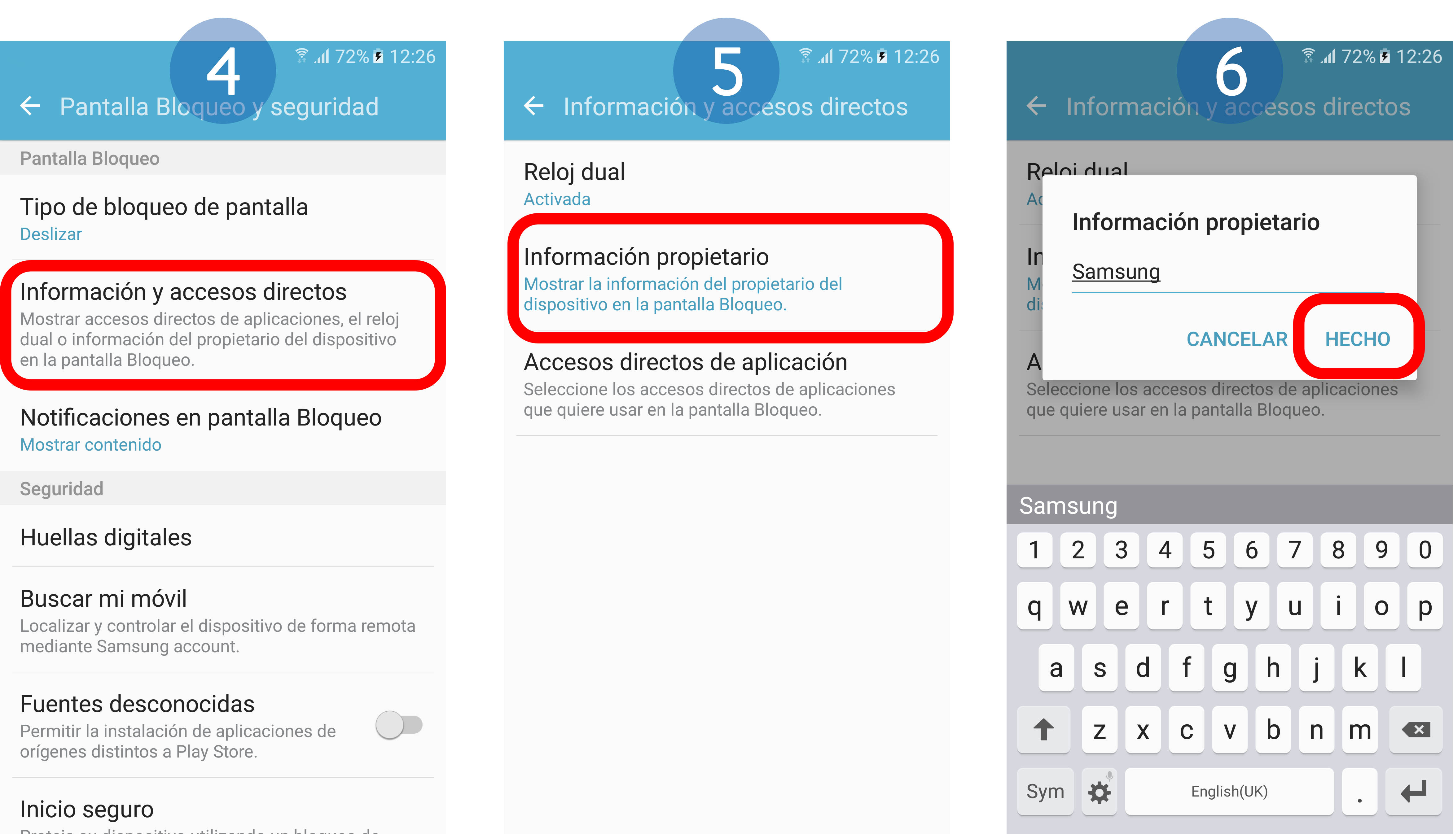 Que Es Centro De Mensajes Samsung ¿Cómo poner un mensaje en la pantalla de bloqueo del dispositivo