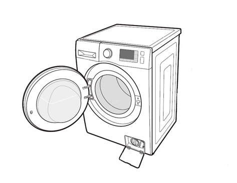 SAMSUNG Lavadora-Secadora Samsung 18/10 kg con SmartThings, WD18T6000GP/ZS