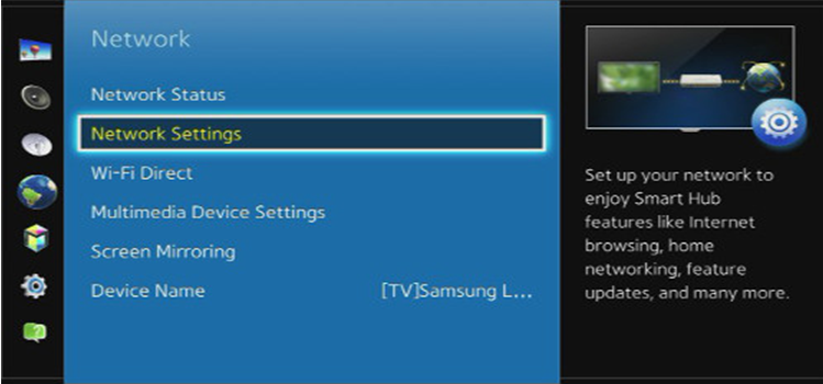 How to setup your wireless Network on your TV? | Samsung Support NZ