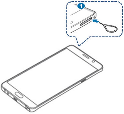 How to remove the SIM card from Samsung Galaxy Note5(SM-N920G ...