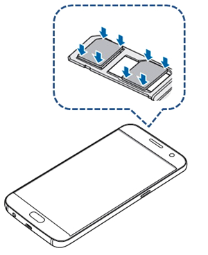 How to install the SIM card in Samsung Galaxy S7(SM-G930FD)? | Samsung ...