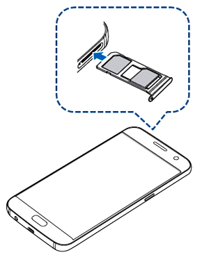 How to install the SIM card in Samsung Galaxy S7(SM-G930FD)? | Samsung ...