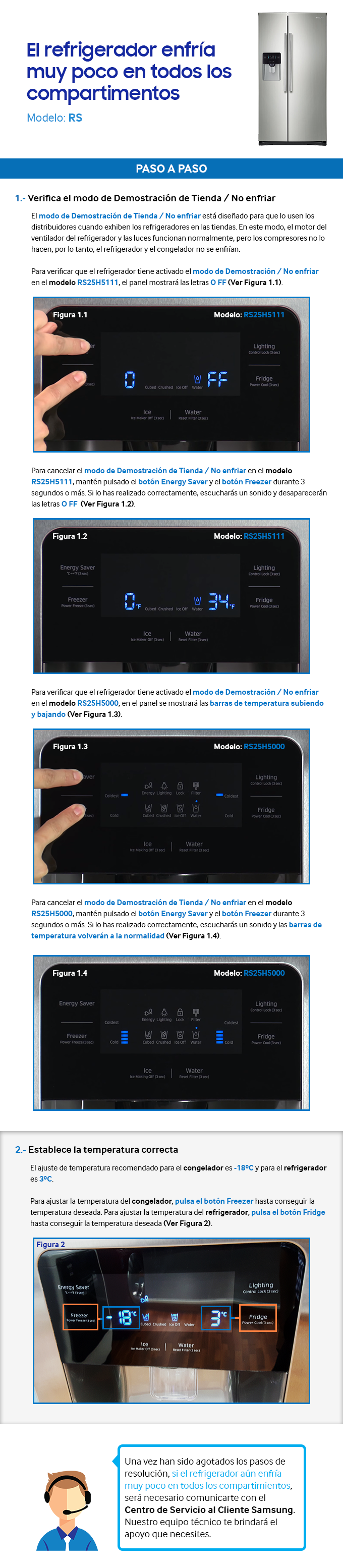 El Refrigerador Enfria Muy Poco Samsung Latinoamerica