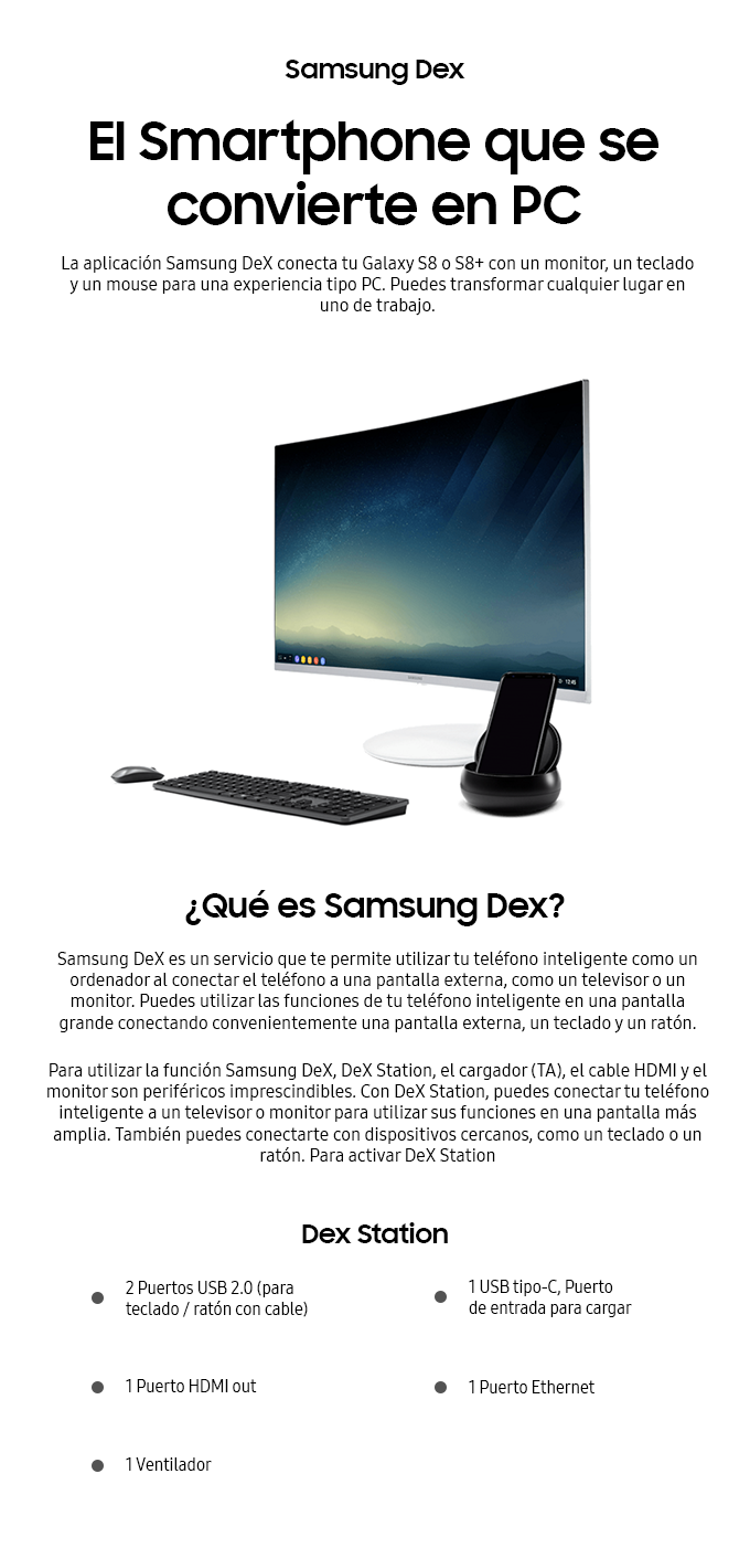 Que es Samsung Dex